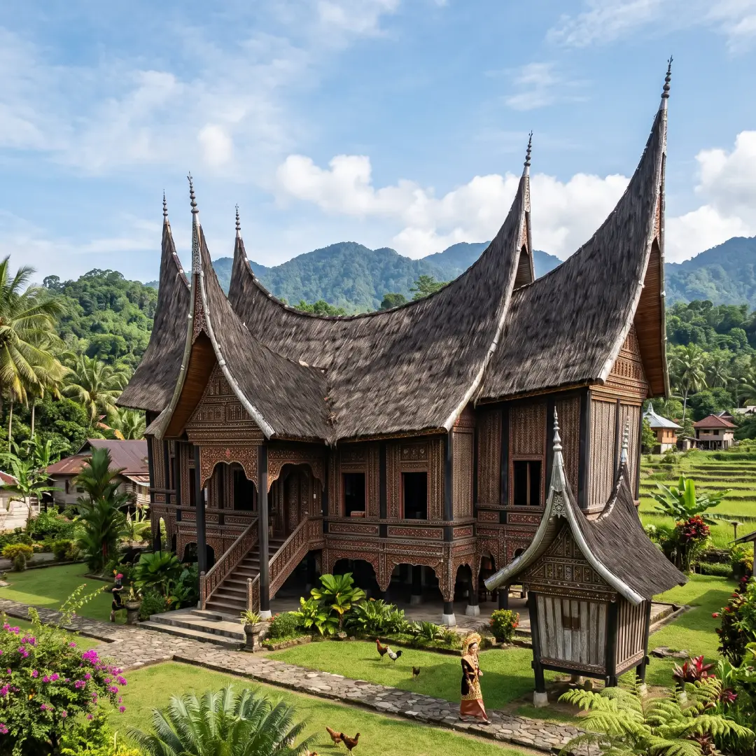 rumah adat minang