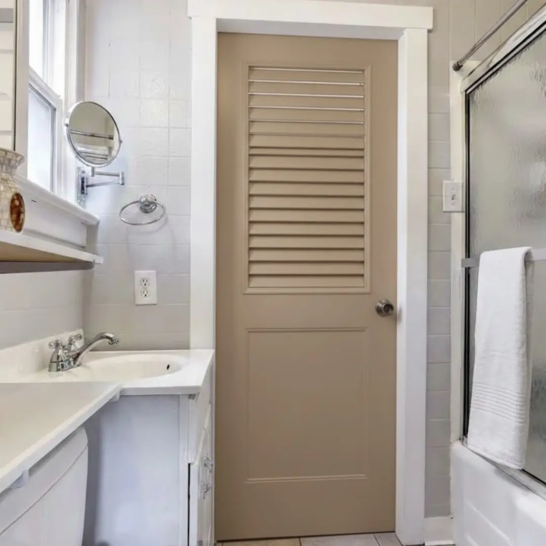 Pintu Kamar Mandi Plastik Model Panel Kombinasi