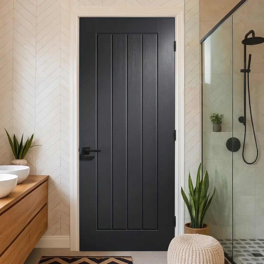 Pintu Kamar Mandi Plastik Model Panel Vertikal