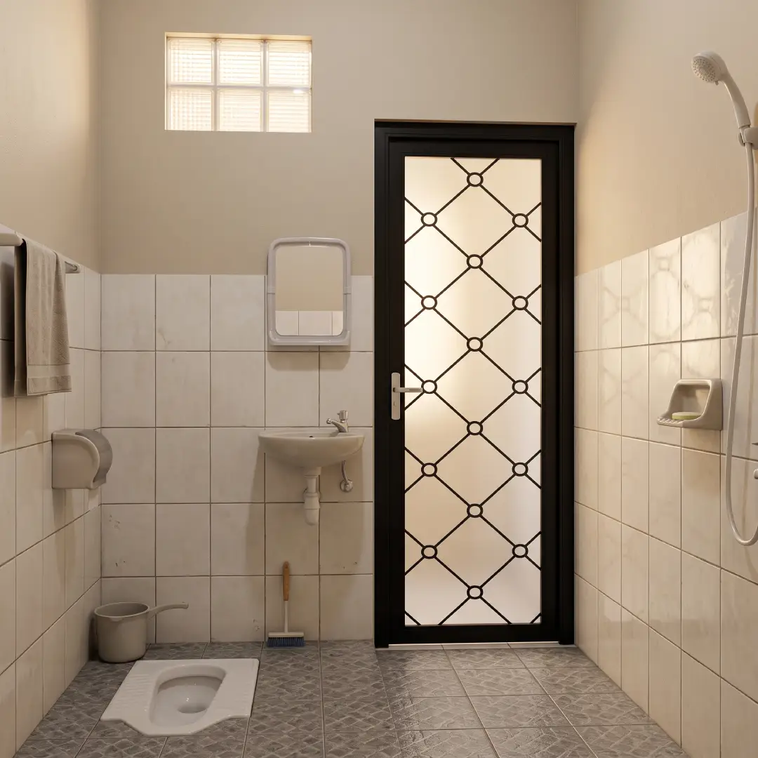 ukuran pintu kamar mandi