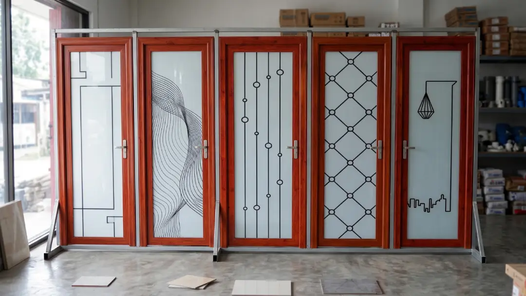 Terpopuler! Pintu Kamar Mandi Aluminium Warna Coklat Fortress Aluminos