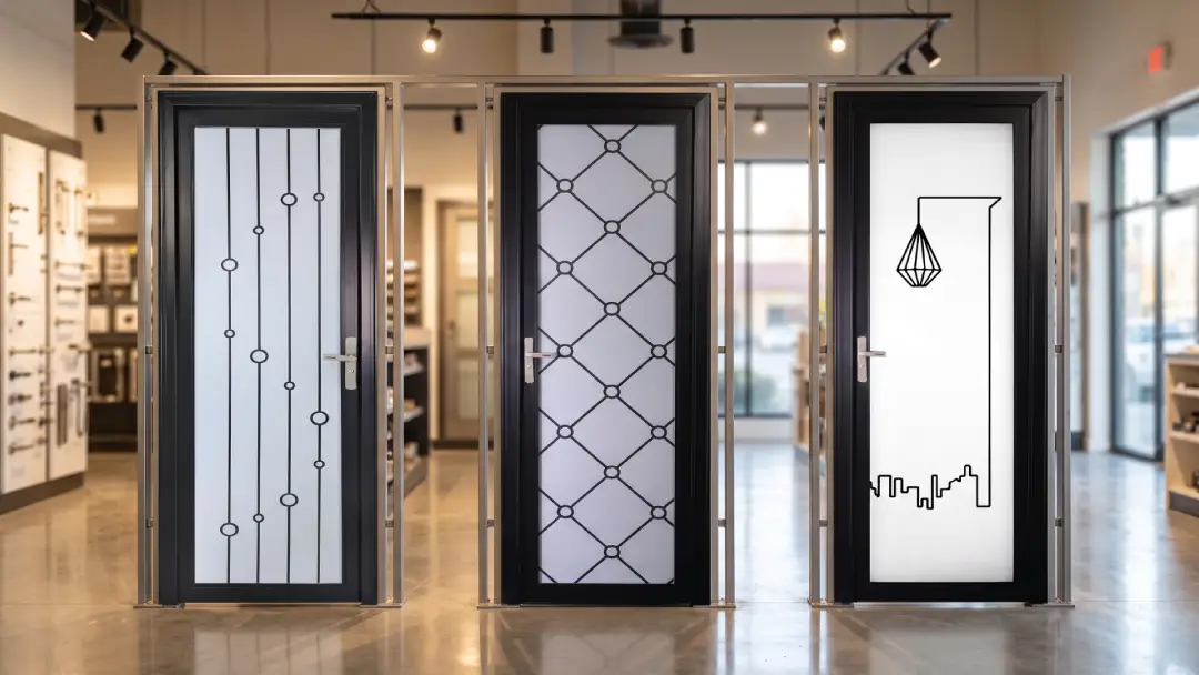 3 Model Pintu Kamar Mandi Mewah Warna Hitam Merk Fortress Aluminos