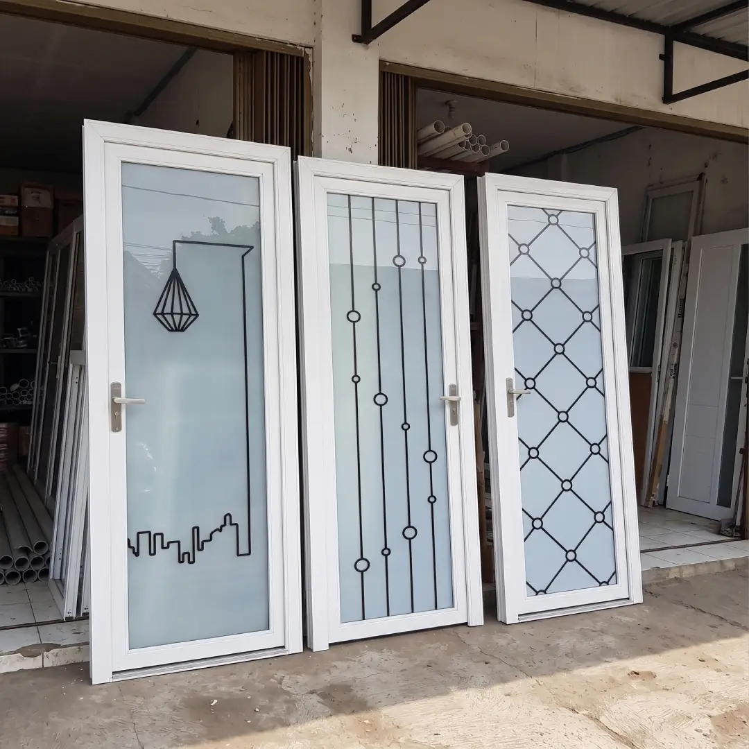 harga pintu kamar mandi aluminium putih merk fortress aluminos