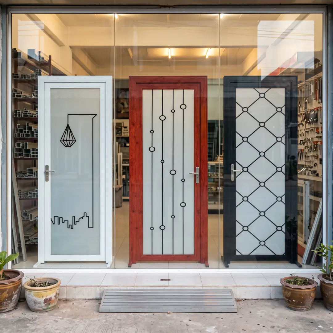 pintu kamar mandi aluminium murah fortress aluminos