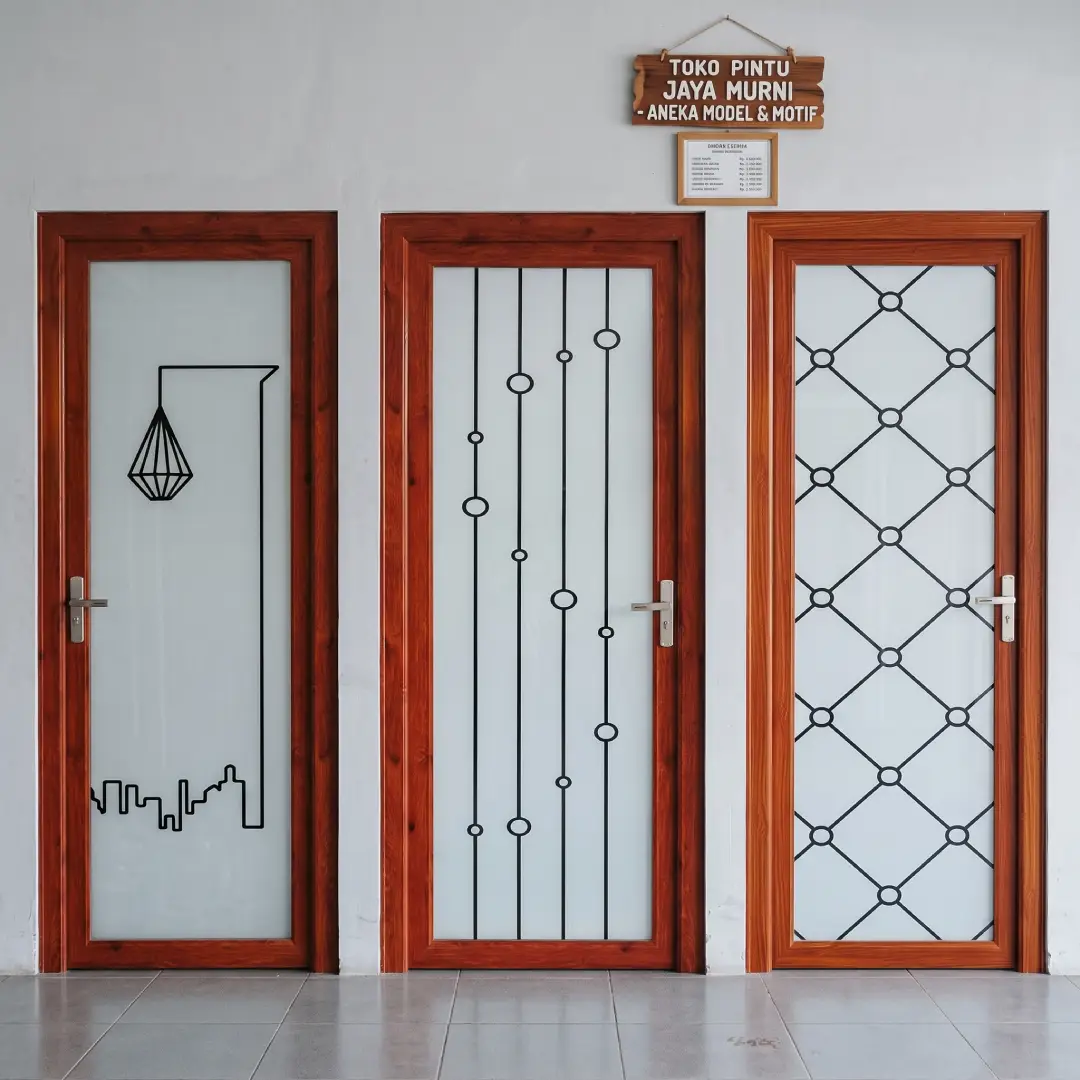 pintu kamar mandi kayu