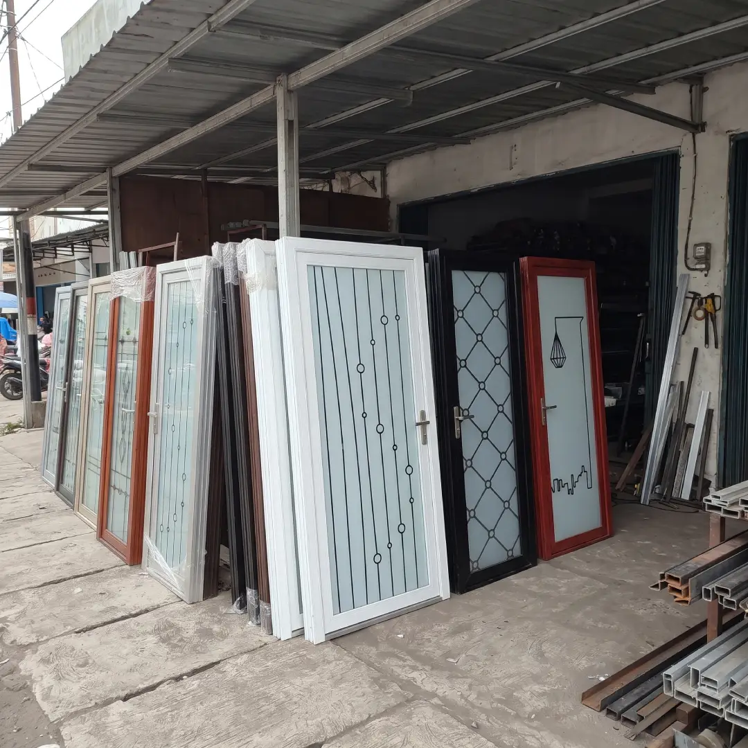 toko pintu kamar mandi aluminium bali